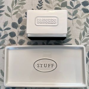 Brushes Holder & Stuff Tray